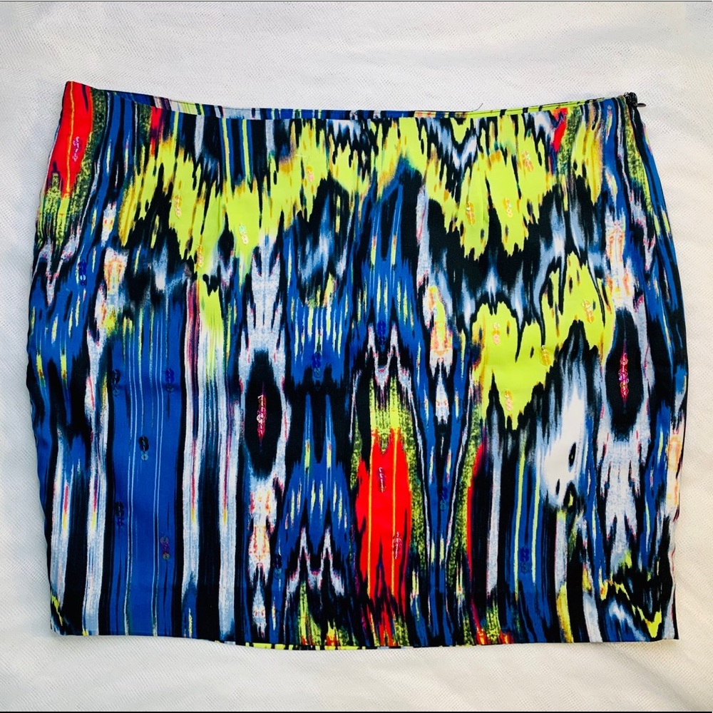 Rampage Mini Skirt Sequence Multicolor Medium